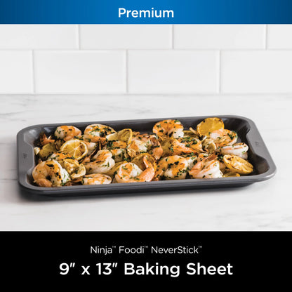 Ninja NeverStick Premium Hard-Anodized 10-Piece Cookware Set, C39010