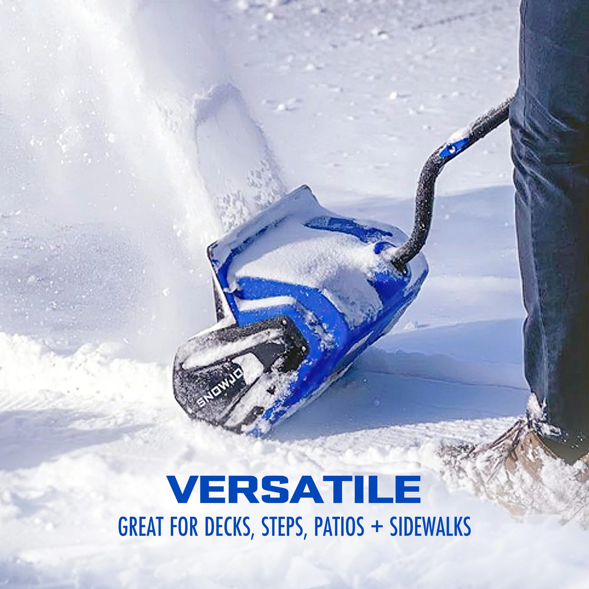 Snow Joe 24V Cordless 13-inch Snow Shovel Kit, 4.0-Ah Battery & Charger