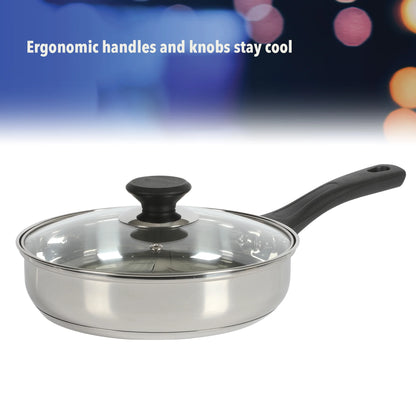 Gibson Home 71-Piece Stainless Steel Silver Cookware Combo Set