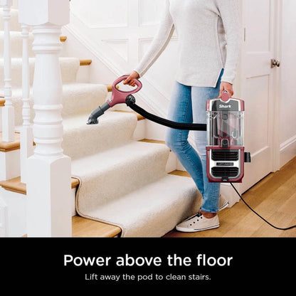 Shark Navigator Lift-Away Upright Vacuum, Pet Friendly, Powerful Suction, Self-cleaning Brushroll, HEPA Filter, Hard Floor and Carpet, Upholstery and Crevice Tool, ZU660 Burgundy