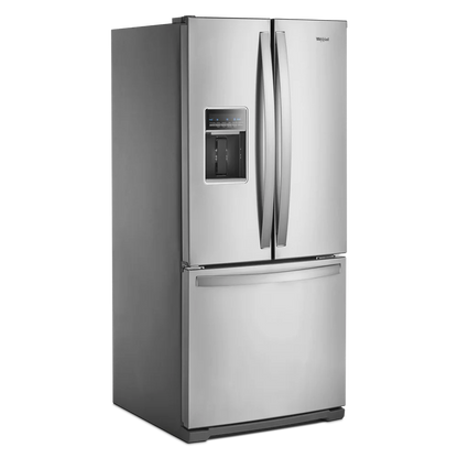 Whirlpool Wrf560seh 30" Wide 19.7 Cu. Ft. French Door Refrigerator - Stainless Steel