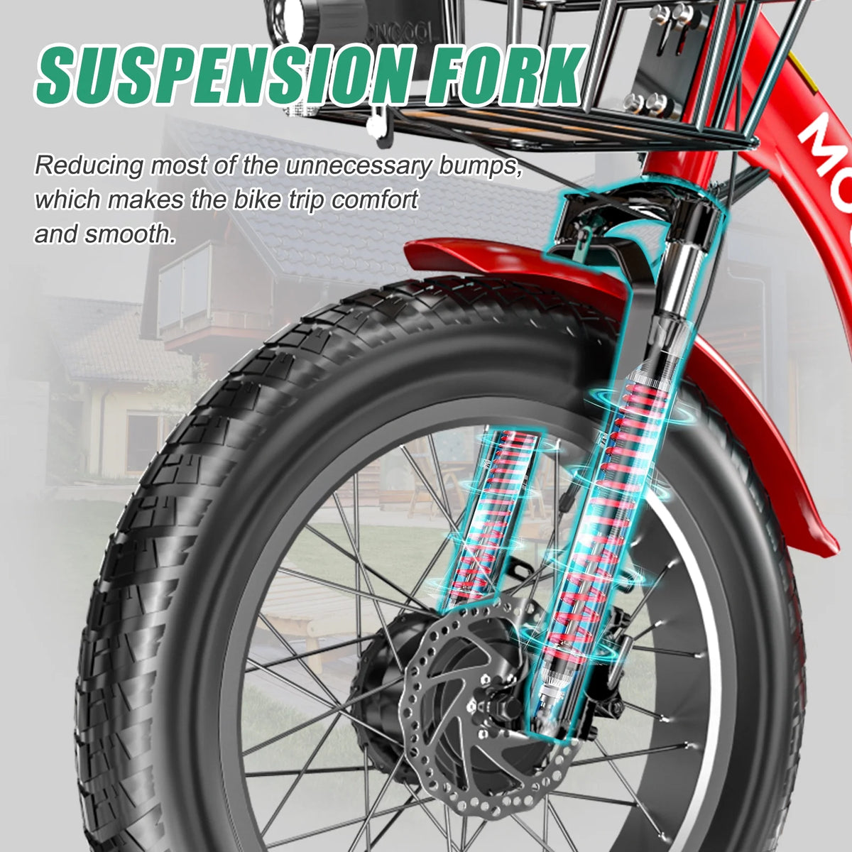 20" x 4" Fat Tire Electric Tricycle for Adult, 7 Speeds Electric Trike 48V 500W Motorized Tricycle , Electric Three Wheels Bicycle for Senior, Aluminum Frame & Rear Basket ,16mph