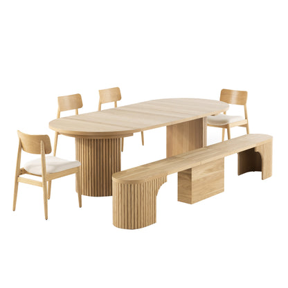 Transformer Table Extendable Round Dining Collection