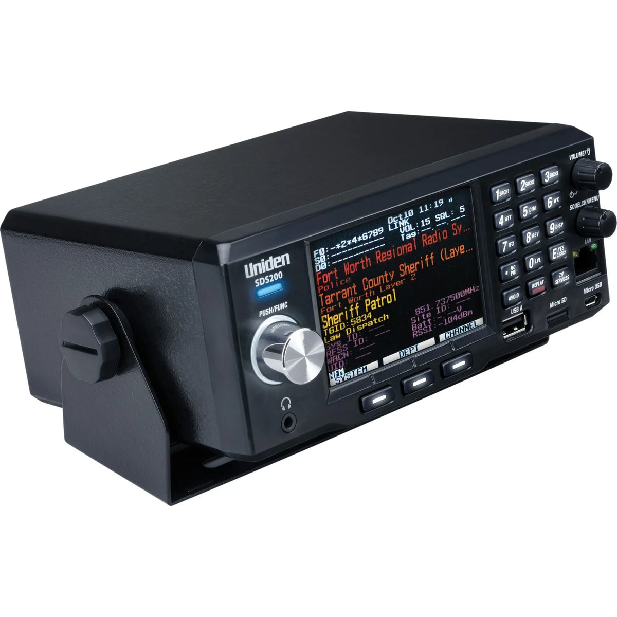 Uniden SDS100 True I/Q Handheld Digital Police Scanner