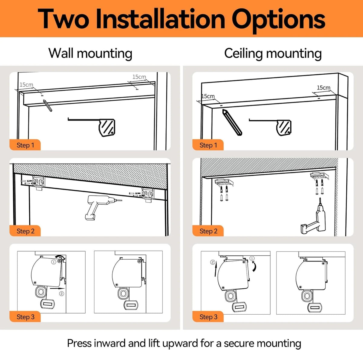 Superjoe Outdoor Roller Shade for Patio, Cordless Blackout Waterproof Blind, UV Block, 4'L x 6'W