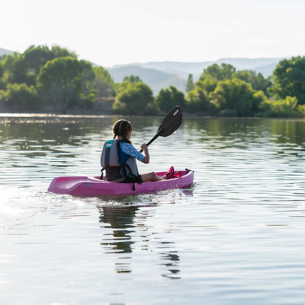 Lifetime Wave 6 ft Youth Kayak, Fire Red (91401)
