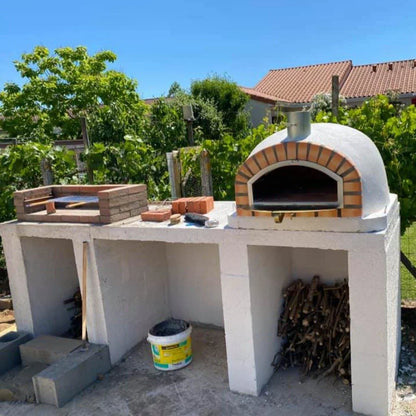Outdoor Wood Fired Brick Pizza Oven