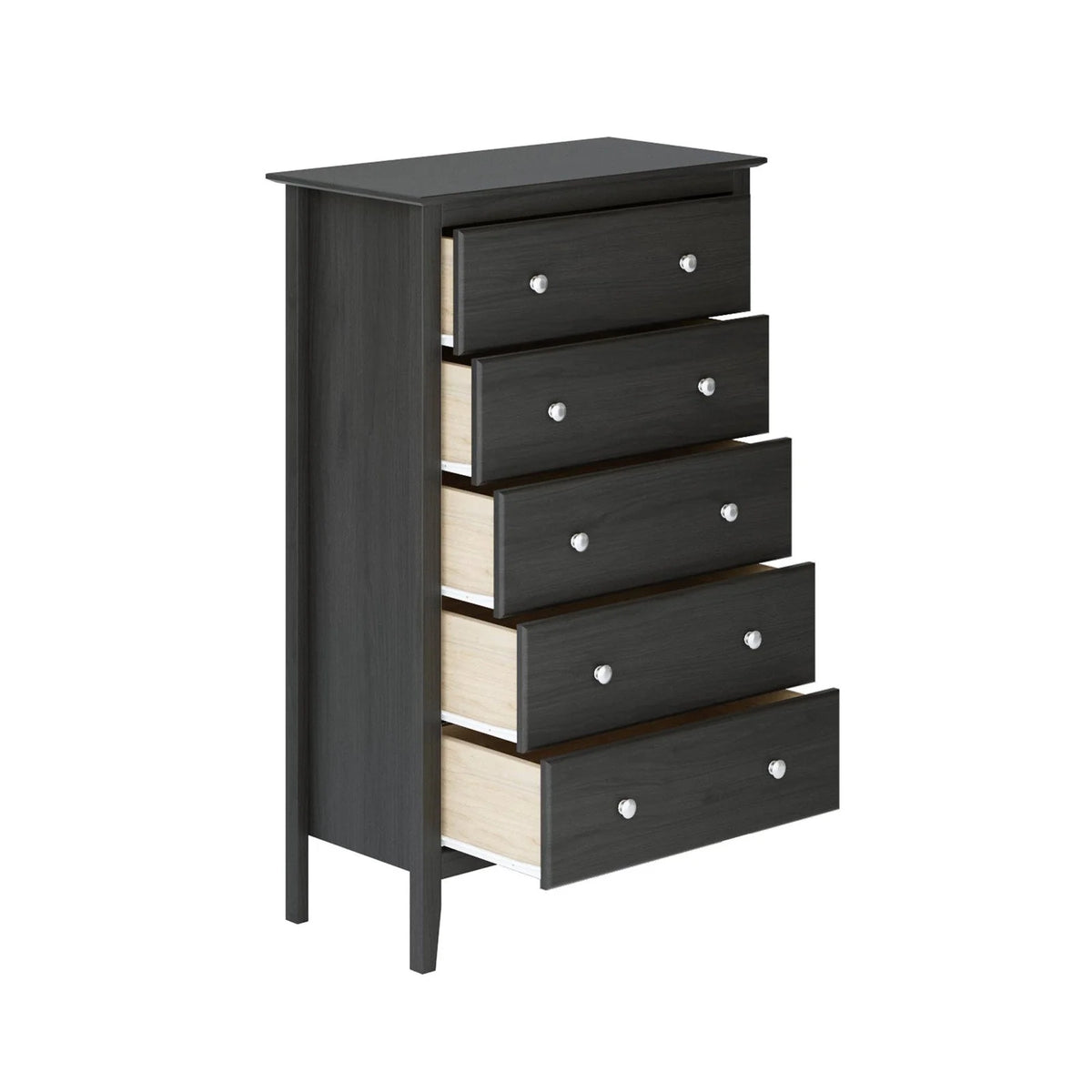 Adeptus Solid Wood Easy Pieces 4 Drawer Chest of Drawers - White