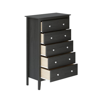 Adeptus Solid Wood Easy Pieces 4 Drawer Chest of Drawers - White