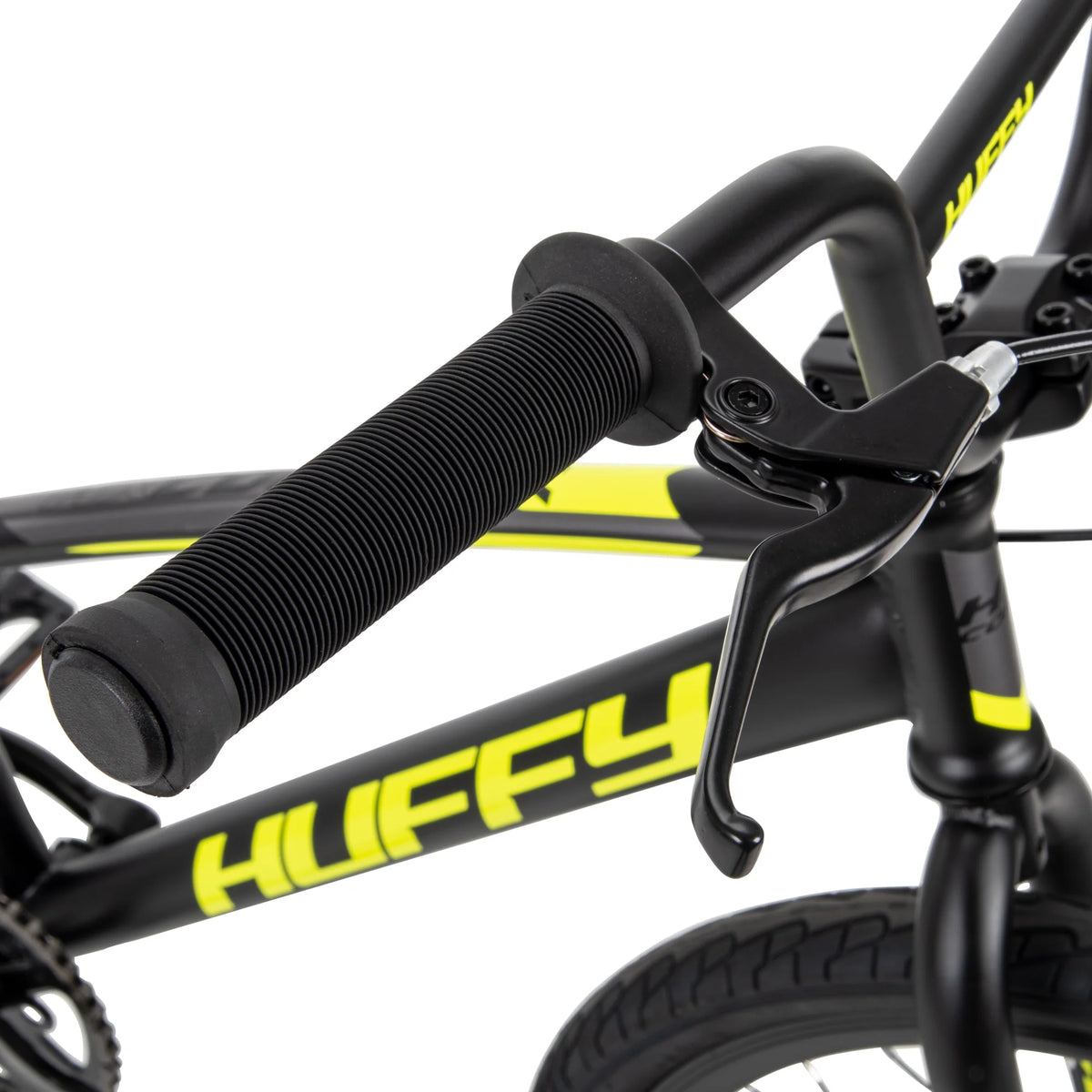 HX Cruiser 24-inch BMX Bike for Boys, Black/Yellow