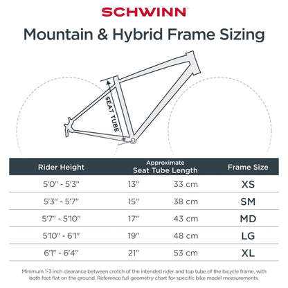 Schwinn Network 6c Hybrid Bike, 21 Speed, 19.5 inch Frame, 700c Wheels, Gray
