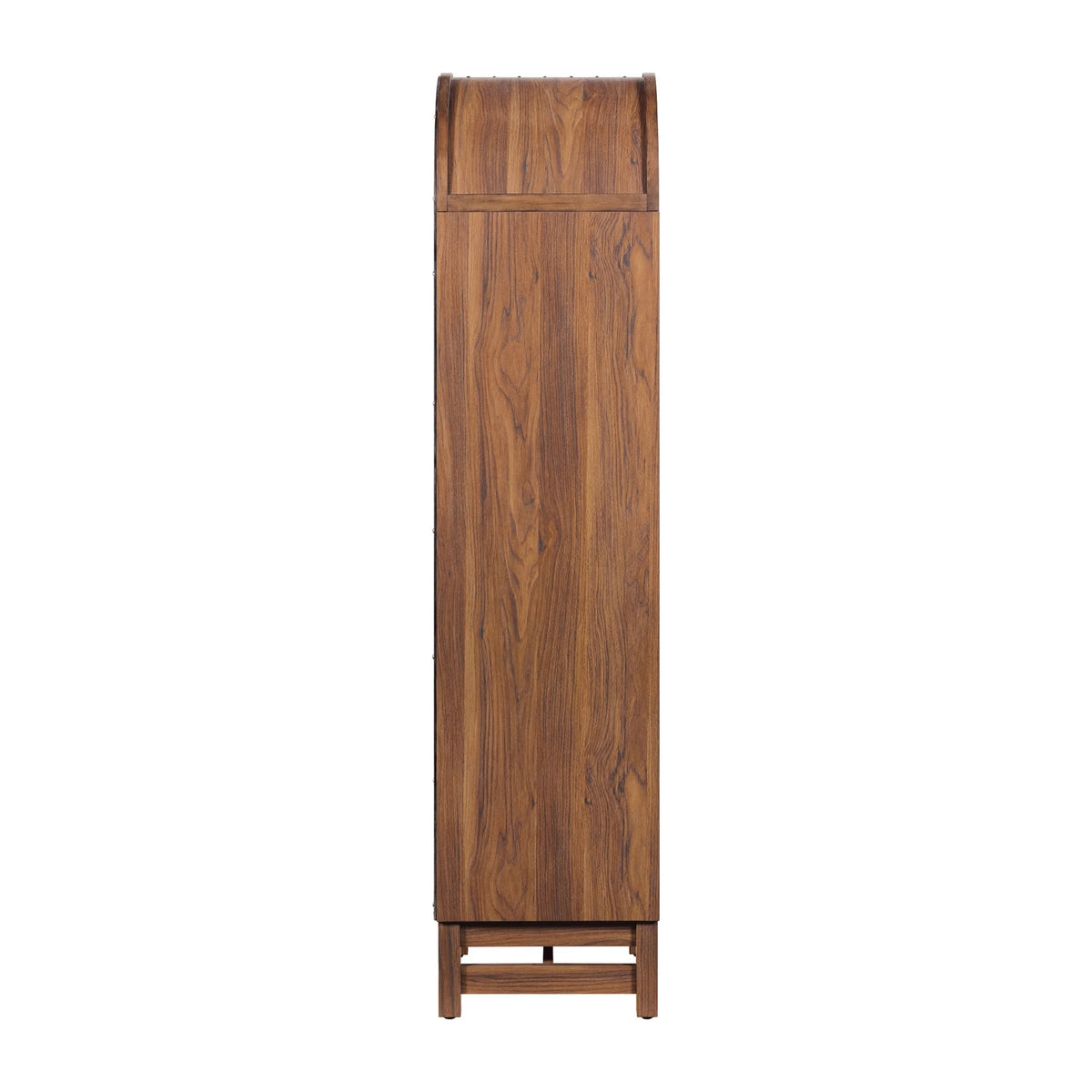 Better Homes & Gardens Juliet Narrow Arch Bookcase, Deep Green and Light Honey