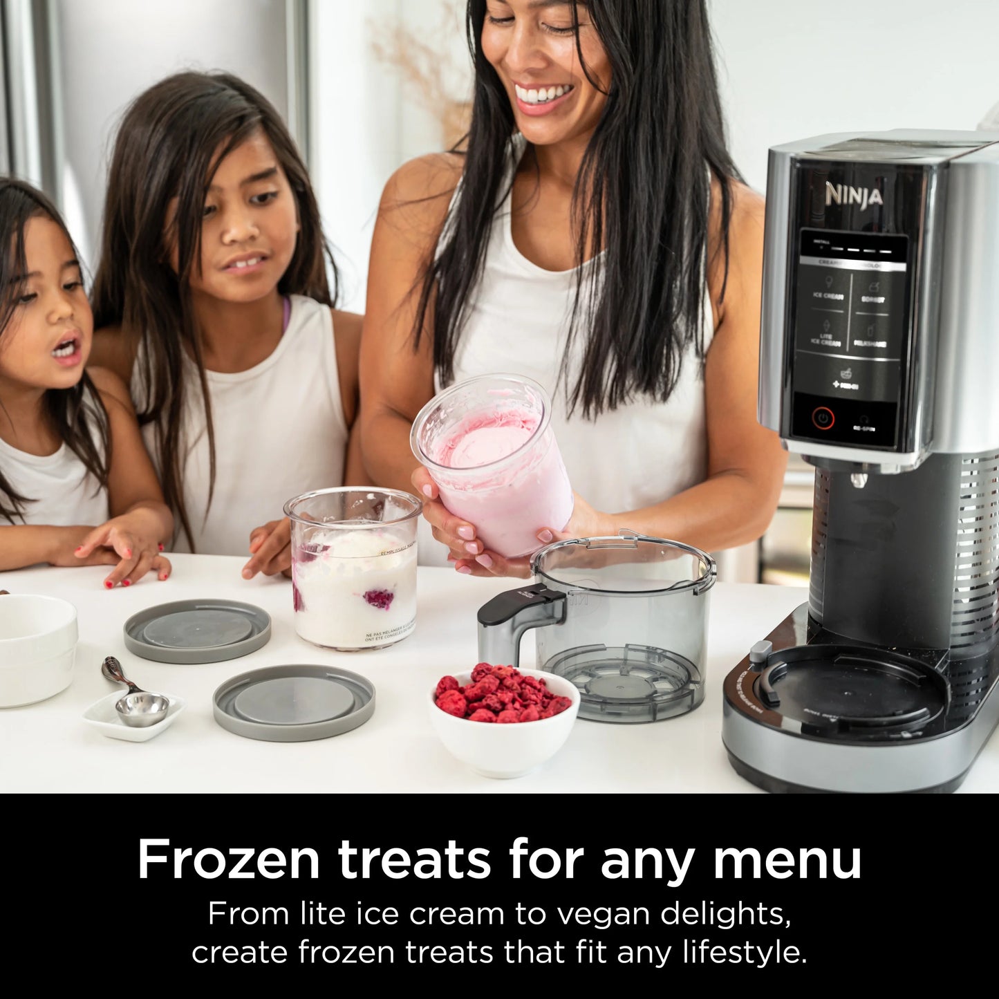 Ninja? CREAMi? Ice Cream Maker, 5 One-Touch Programs, with 2 Pints Included, Walmart Exclusive