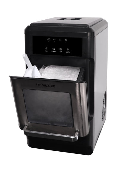 Frigidaire 44 lbs. Crunchy Chewable Nugget Ice Maker EFIC235, Stainless Steel