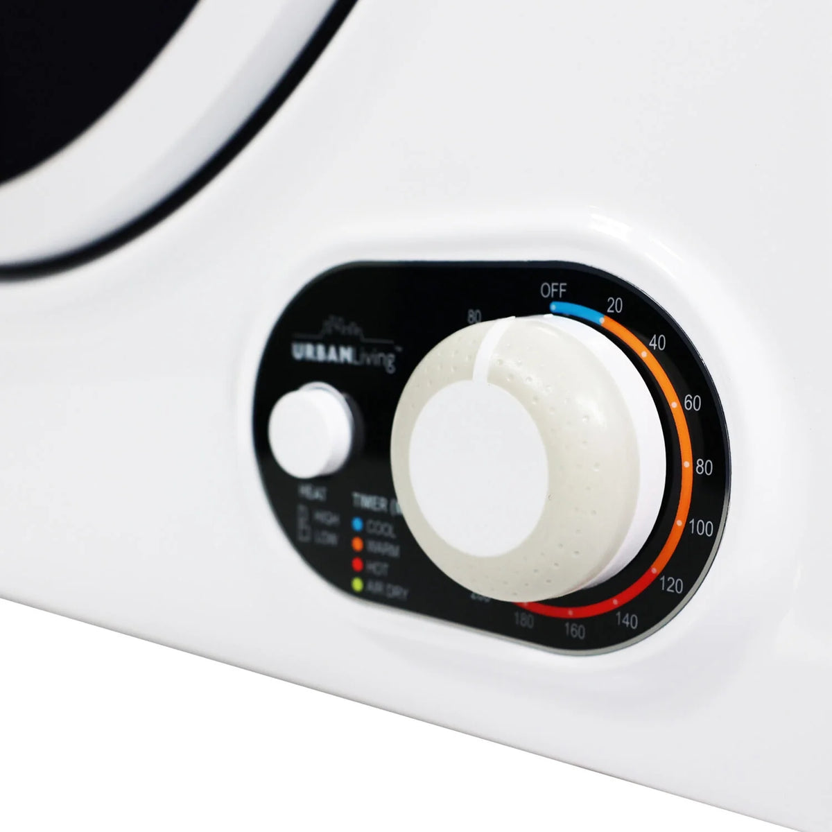 Urban Living 1.5-cu. ft. Compact Electric Dryer, Small Portable Clothes Dryer for Apartment and Small Spaces in White
