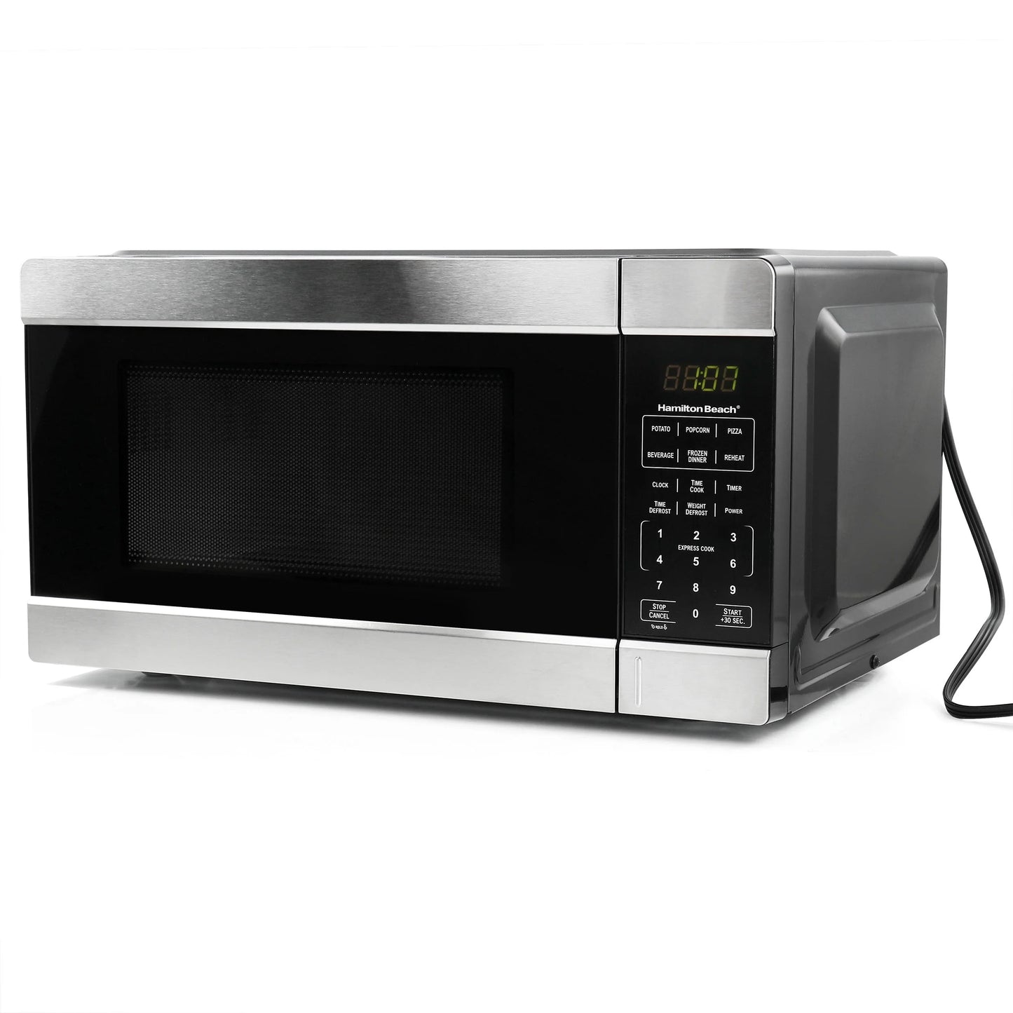 Hamilton Beach 1.1 Cu. Ft. 1000 Watt Countertop Microwave Oven in Black