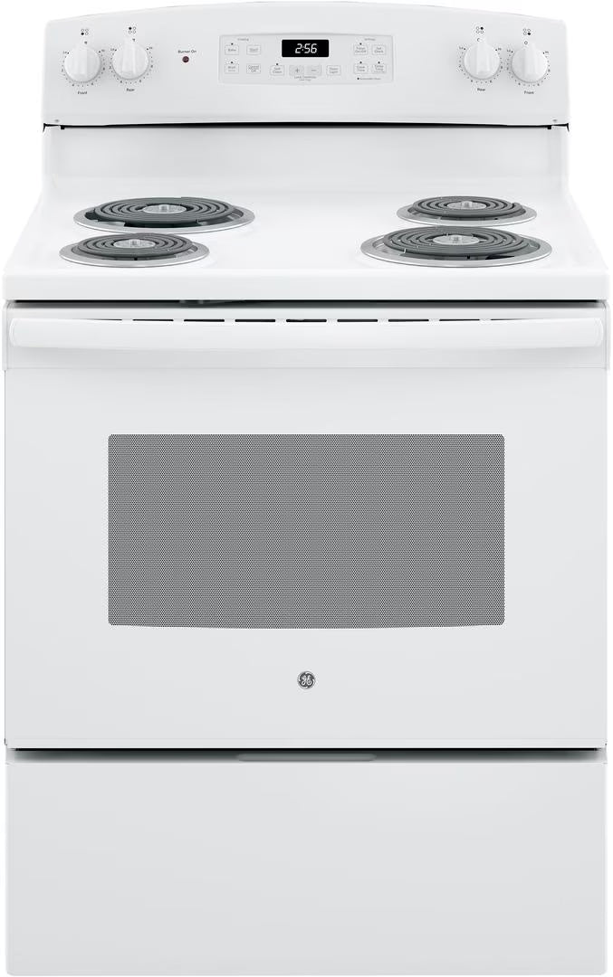 GE® 30" Free-Standing Self-Clean Electric Range