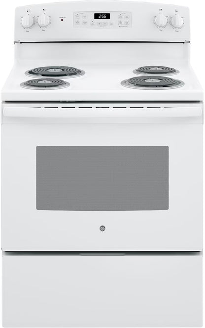 GE® 30" Free-Standing Self-Clean Electric Range