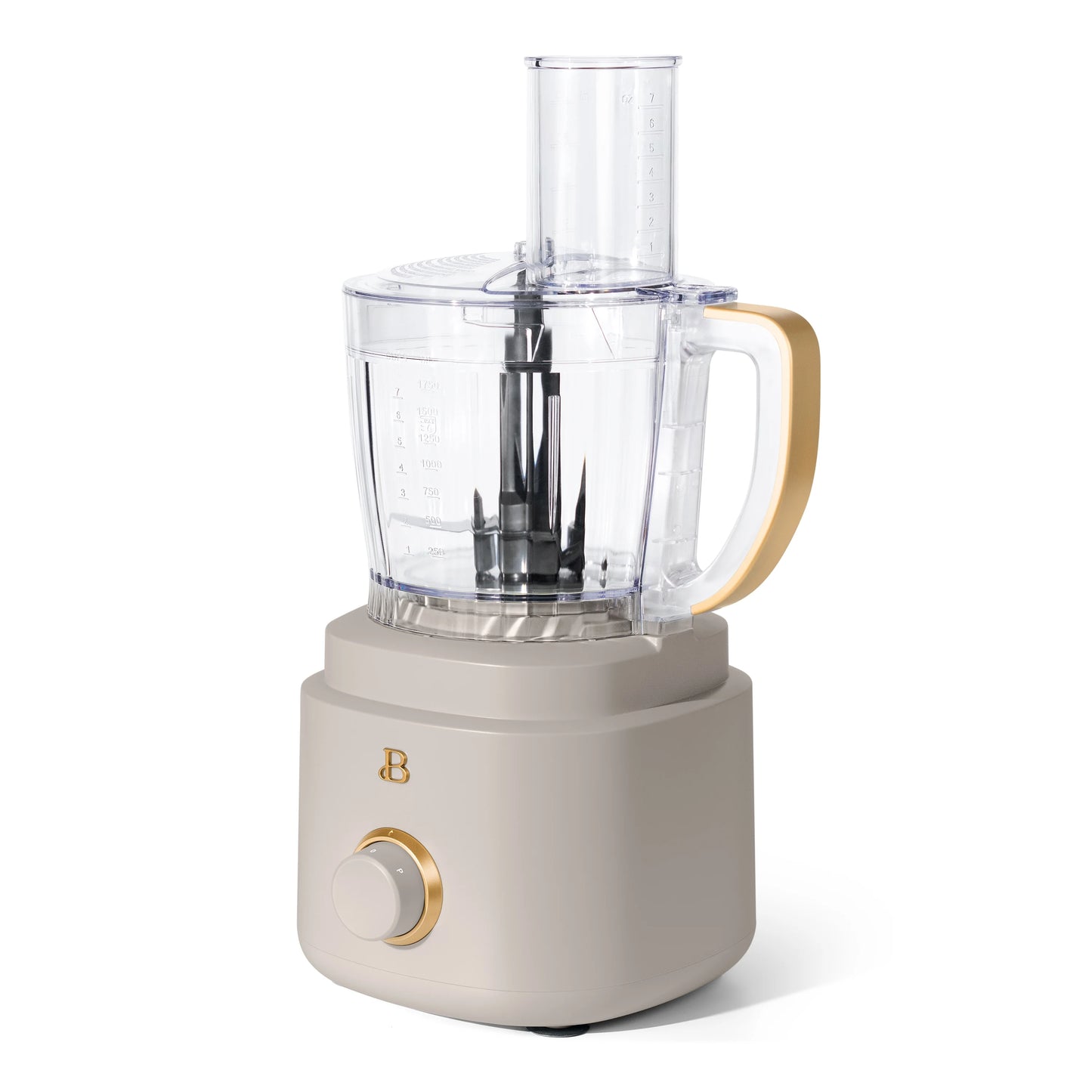 Beautiful 10-Cup Food Processor with Accessories, White Icing by Drew Barrymore