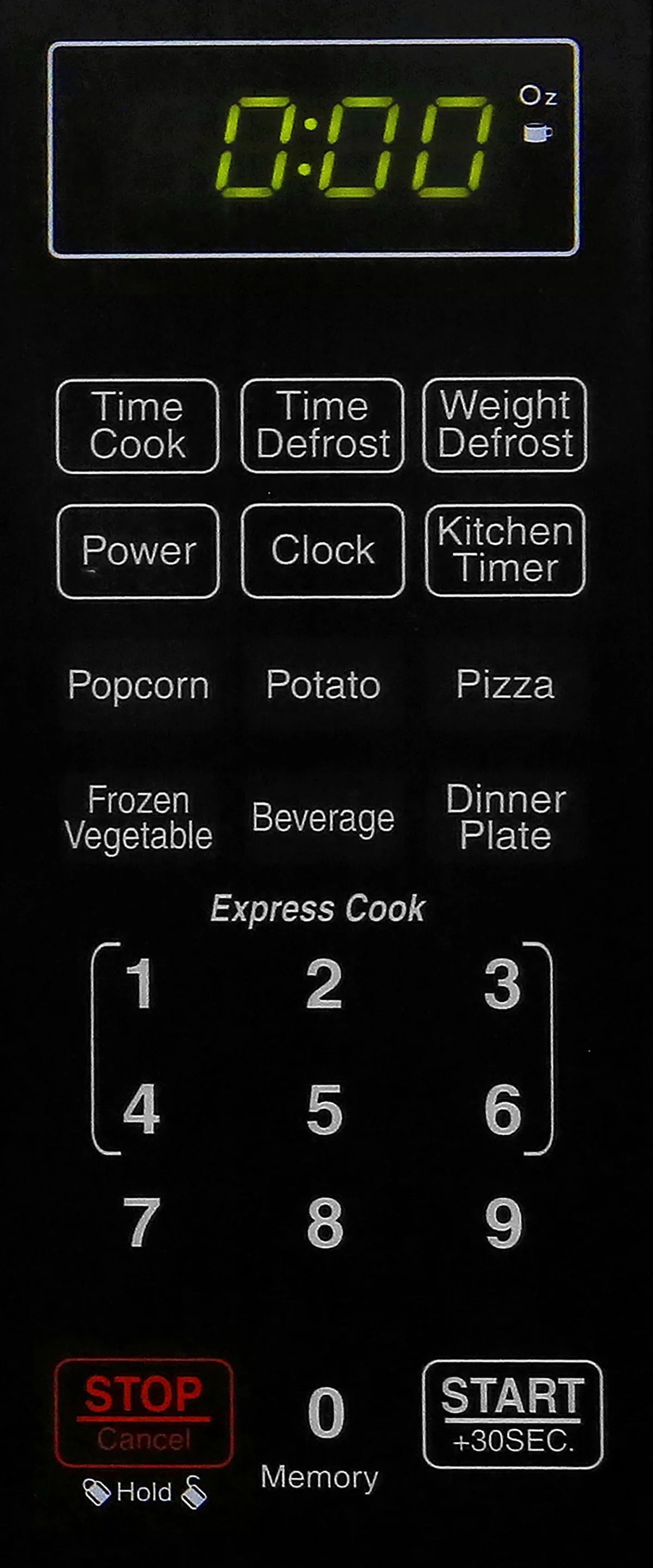 Farberware Countertop Microwave Oven with LED Lighting & Child Lock, 0.7 Cu Ft Black