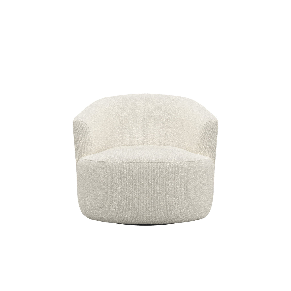 Mainstays Boucle Swivel Accent Chair, Taupe