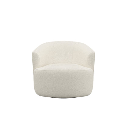 Mainstays Boucle Swivel Accent Chair, Taupe