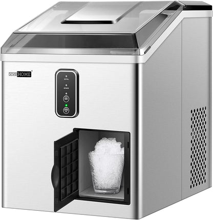 VIVOHOME 2 in 1 Countertop Ice Maker & Ice Shaver Machine, 33lbs/Day