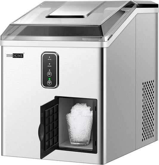 VIVOHOME 2 in 1 Countertop Ice Maker & Ice Shaver Machine, 33lbs/Day