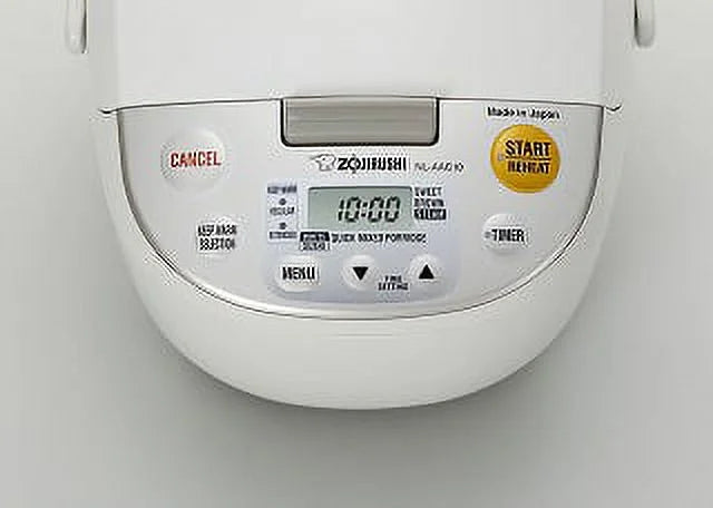 Zojirushi NL-AAC18 10-Cup Electric Rice Cooker, Beige - Advanced Fuzzy Logic Technology