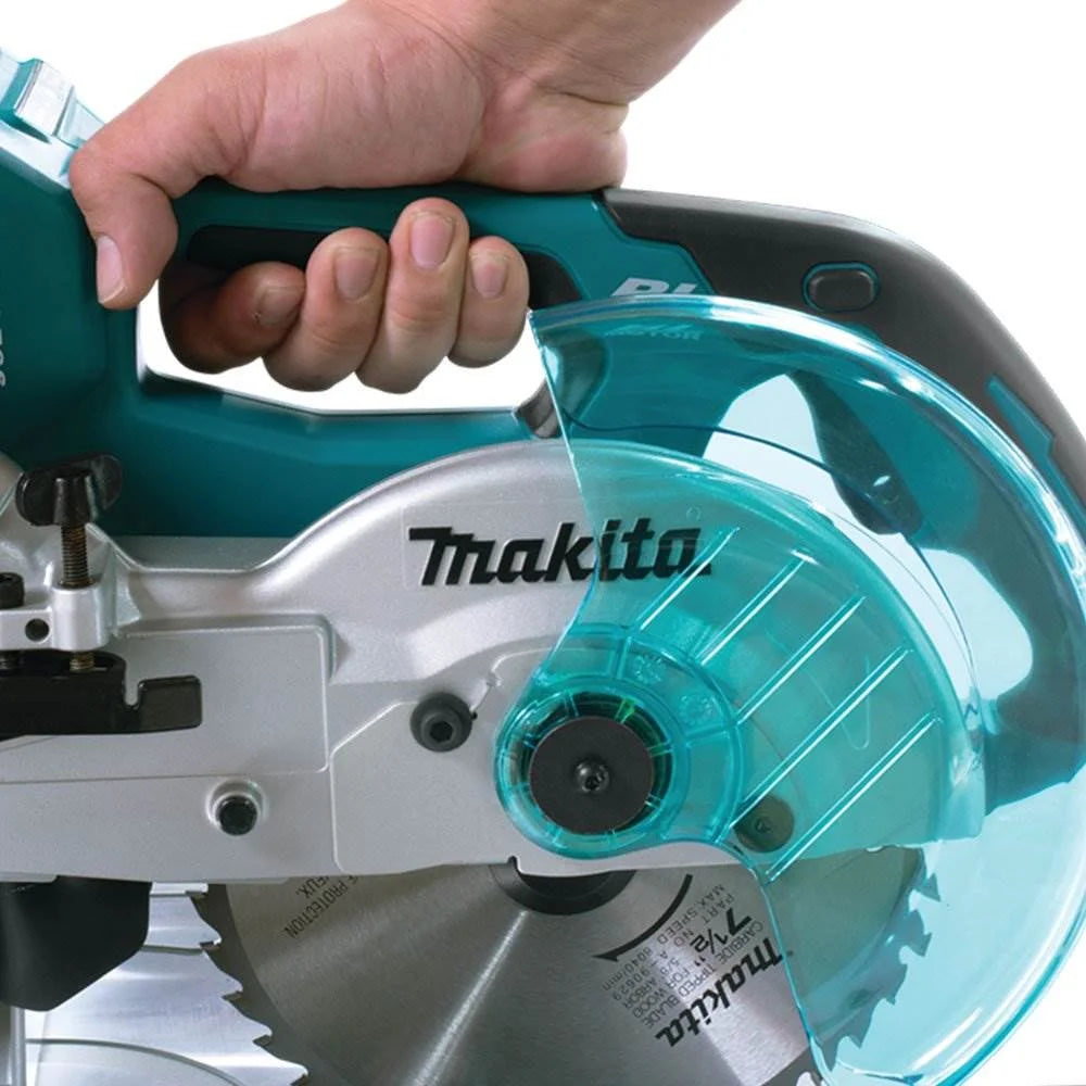 Makita XSL02Z X2 LXT Brushless Cordless 7.5-inch Dual Slide Compound Miter Saw
