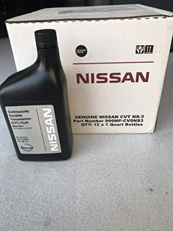 Nissan Genuine Nissan CVT-3 Transmission Fluid 12 Quarts 999MPNS300P 999MPCSHNS3