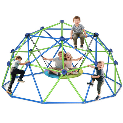 WOSTOO 10FT Climbing Dome,Kids Dome Climber Jungle Gym Outdoor Toddler Play Set for Kids 3-10 Year Outdoor Play , Supports up to 880lbs
