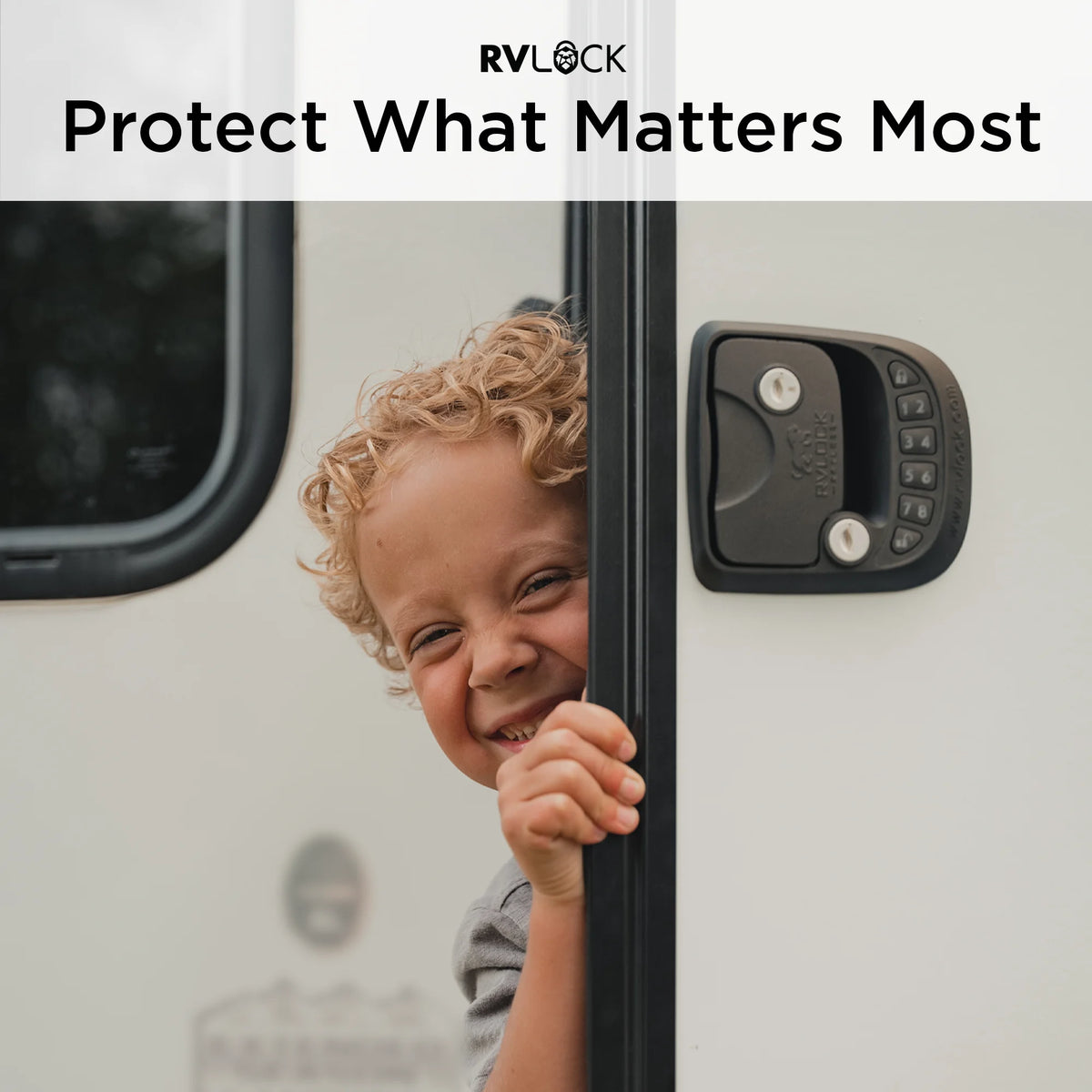 RVLock Compact Keyless Rv Door Lock
