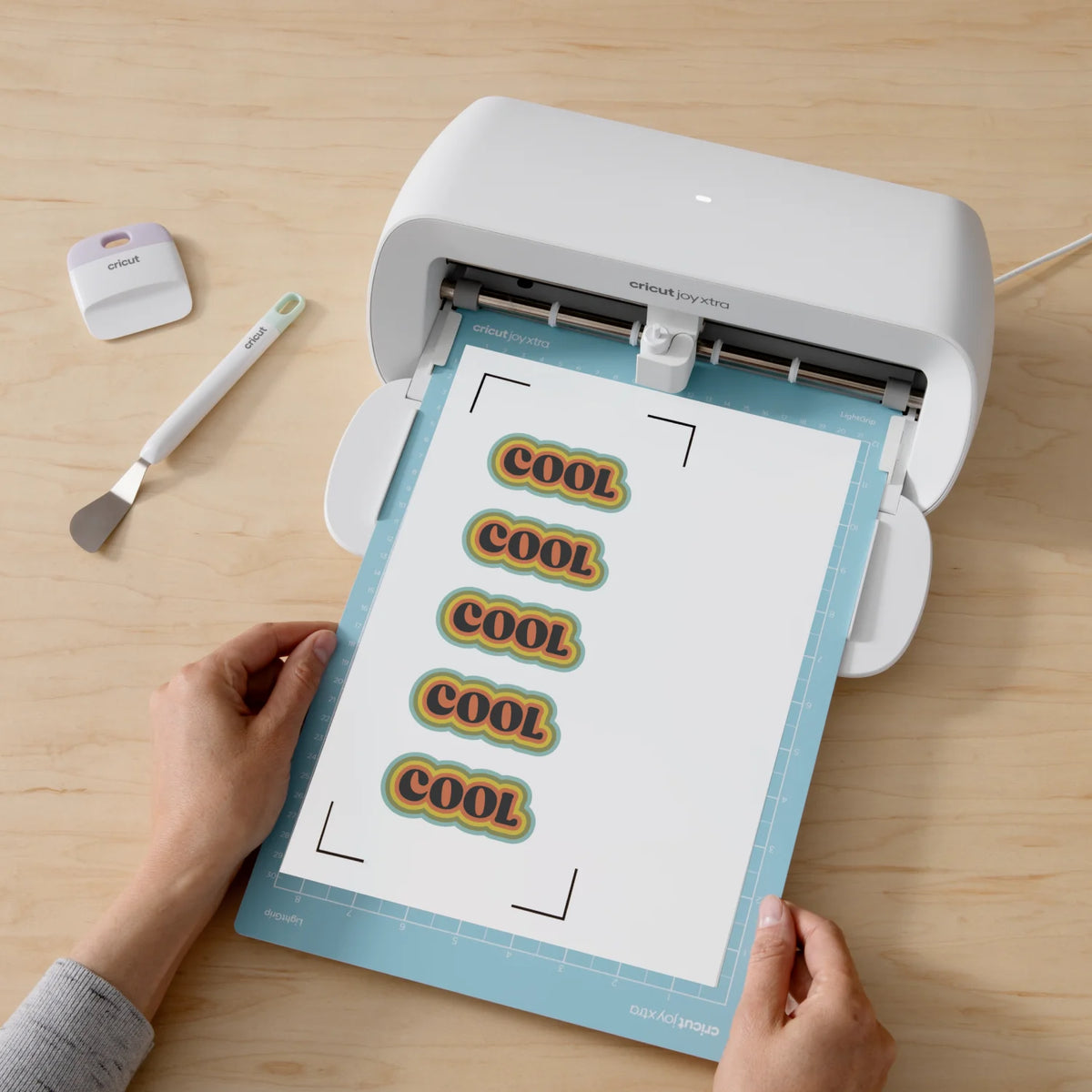 Cricut Joy Xtra Die-Cutting Machine Sticker Edition Bundle, White- New Walmart Exclusive
