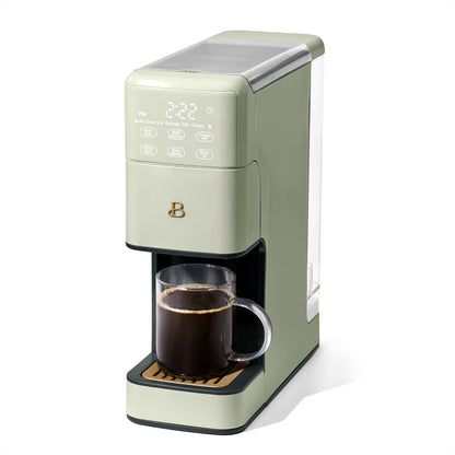 Beautiful Perfect Grind�?Programmable Single Serve Coffee Maker, White Icing by Drew Barrymore