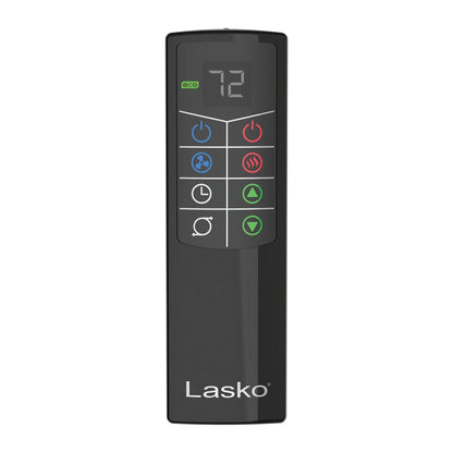 Lasko 42" 1500W All Season Tower Fan & Space Heater with Timer and Remote, White, FH500