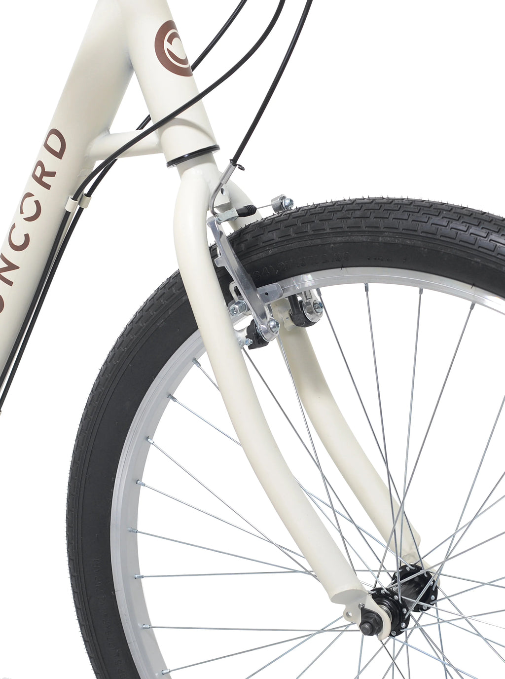 27.5" Concord Laguna Comfort Bicycle, 27.5" Wheels, Fits Adult Riders 5'4"-6'2", Unisex, Cream