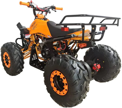 X-Pro Brand New Blast 125cc ATV with Automatic Transmission Reverse LED Headlights Big 19"/18" Tires