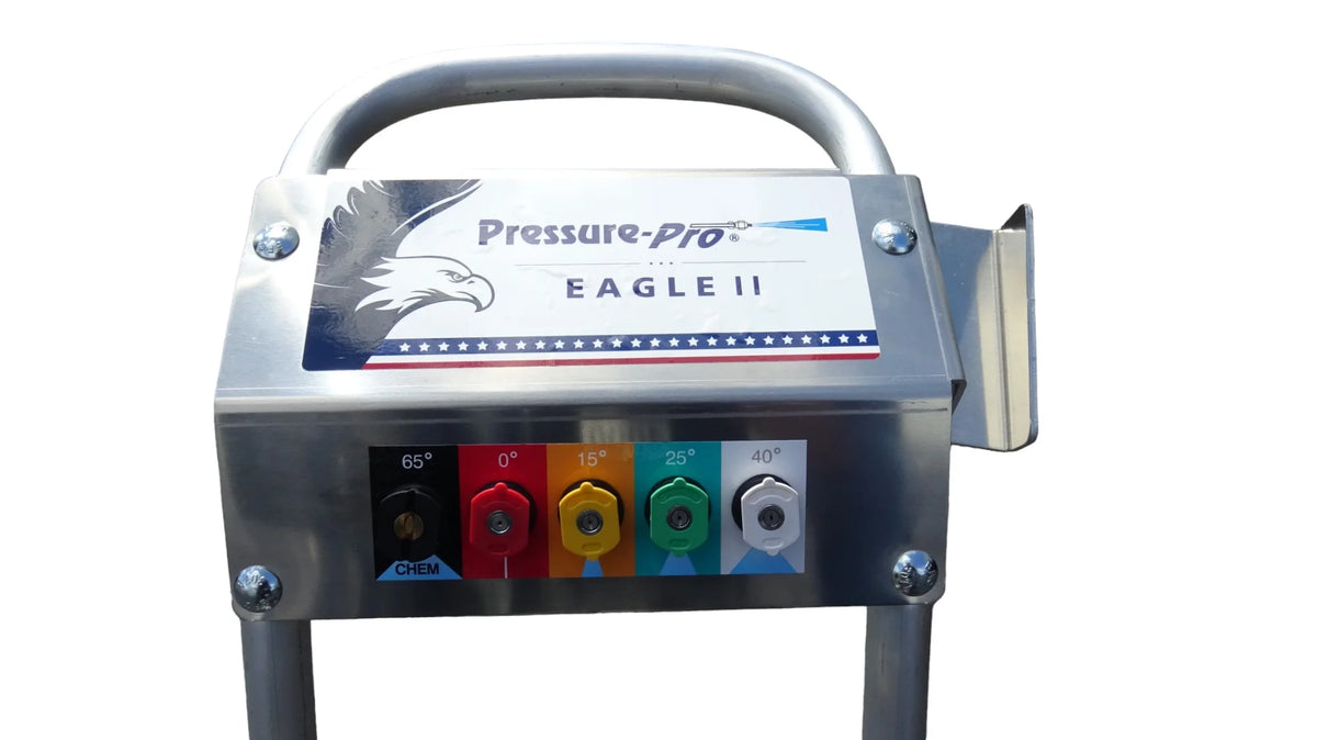 Pressure-Pro Eagle II Series 4000 PSI 4.0 GPM Gas Cold Water Belt Driven Pressure Washer with Honda GX390 Engine, AR Pump