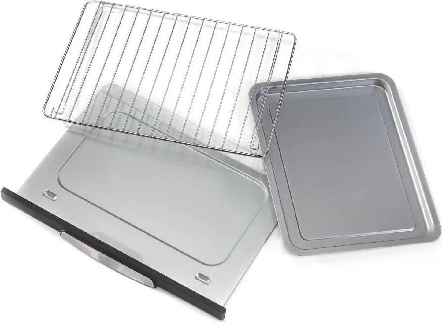 Hamilton Beach 2-in-1 Countertop Oven and Toaster Combination, Stainless Steel
