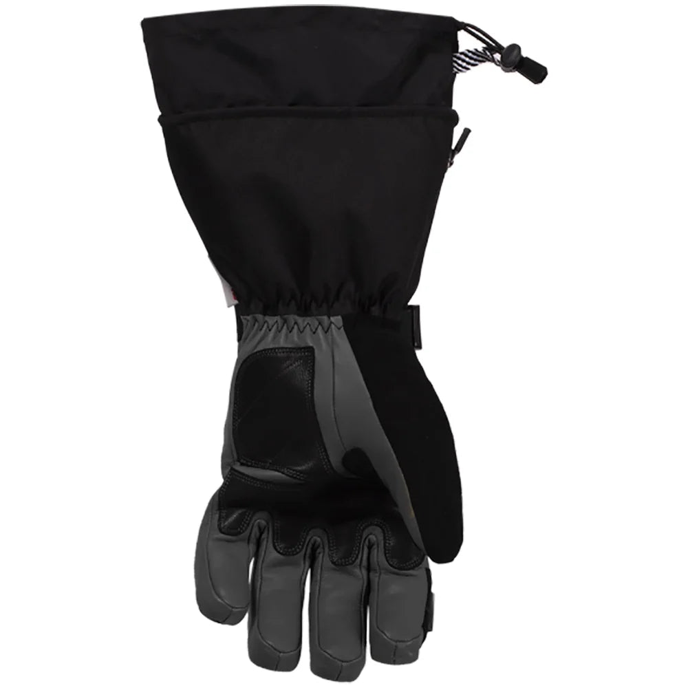 FXR Mens Black Heated Recon Gloves Snowmobile 2020