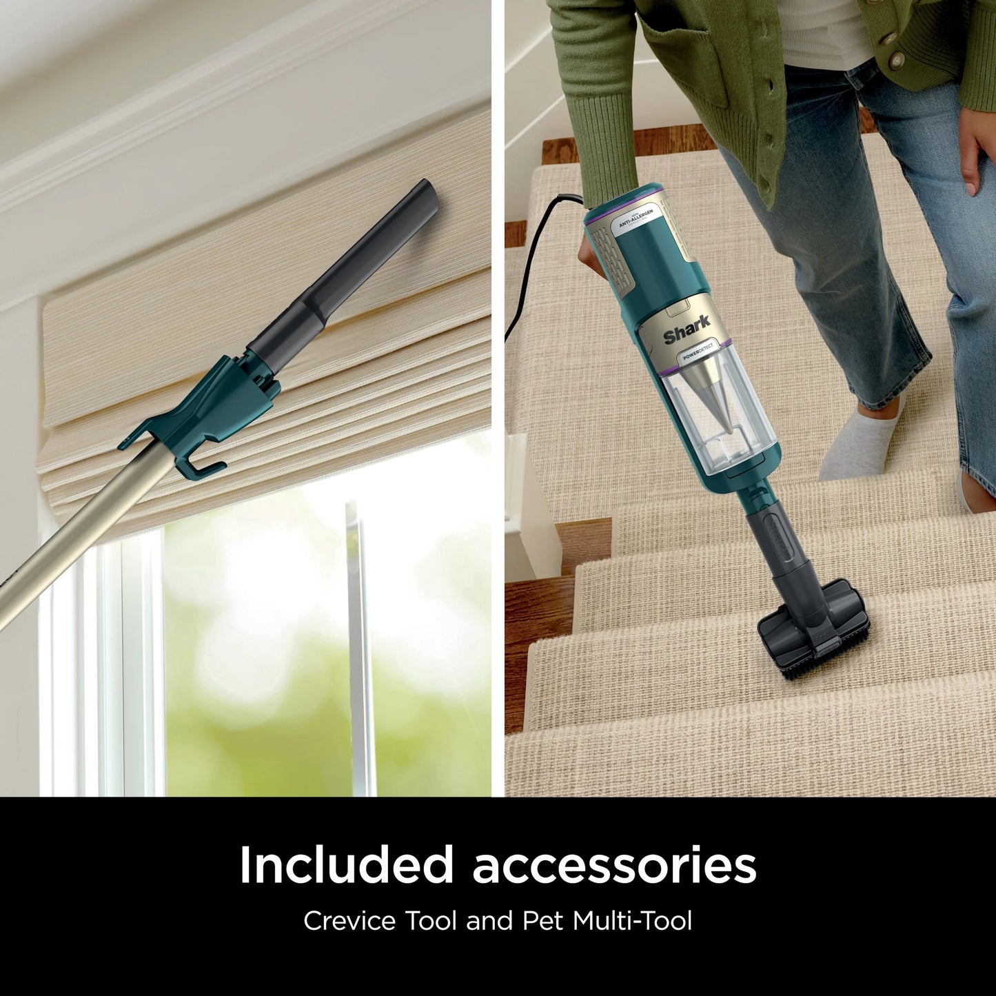 Shark POWERDETECT Corded Stick Vacuum, DuoClean & Odor Neutralizer Technology