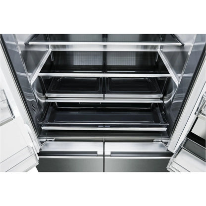 LG Freestanding French Door Refrigerator, Gray