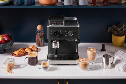 KitchenAid Semi Automatic Espresso Machine with Burr Grinder, KES6551