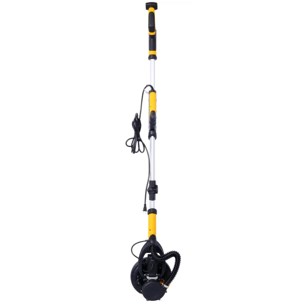 Drywall Sander, 780W Electric Drywall Sander with Vacuum Dust Collection  6.5A Motor Dustless Floor Sander with Variable Speed 900-1800RPM, LED Light, Extendable & Foldable Handle,