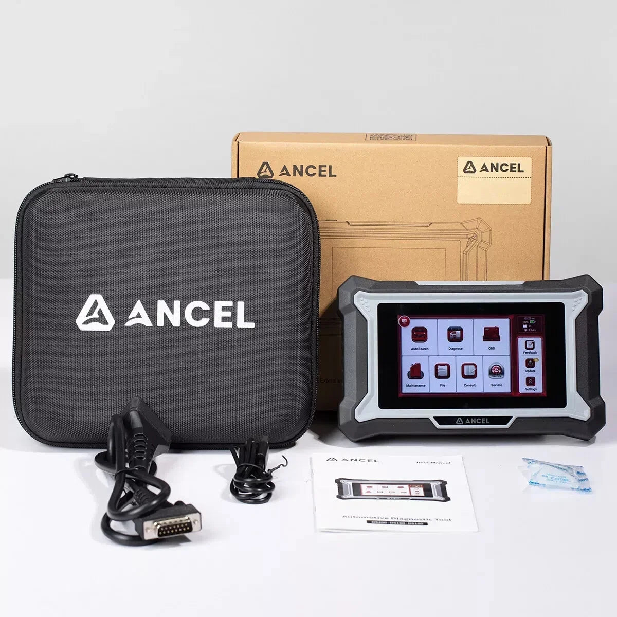 ANCEL Car Diagnostic Scan Tool, Engine ABS SRS Transmission Diagnostic Scanner, OBD2 Scanner Code Reader with 7 Resets, ABS Bleeding, BMS SAS Oil Reset, Lifetime Free Update, Online Customer Service