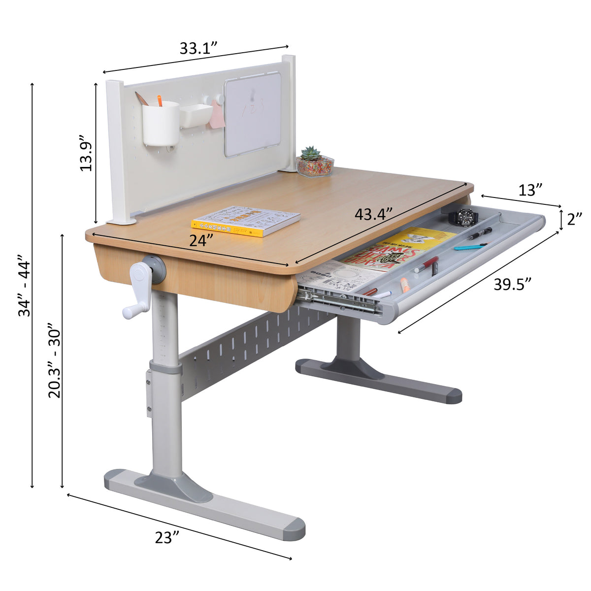ApexDesk NK Series 43” Height Adjustable Desk and Chair Set