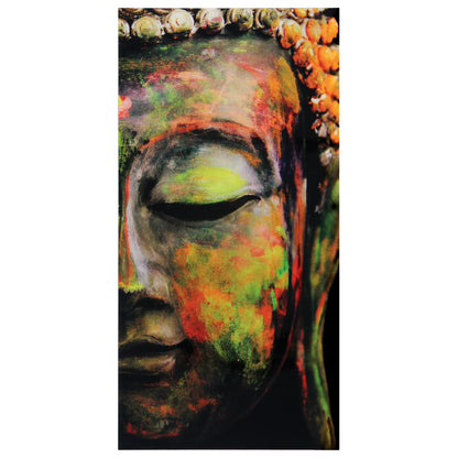 Empire Art Direct Blue Splash Frameless Free Floating Tempered Glass Panel Graphic Wall Art, 72" x 36", Ready to Hang