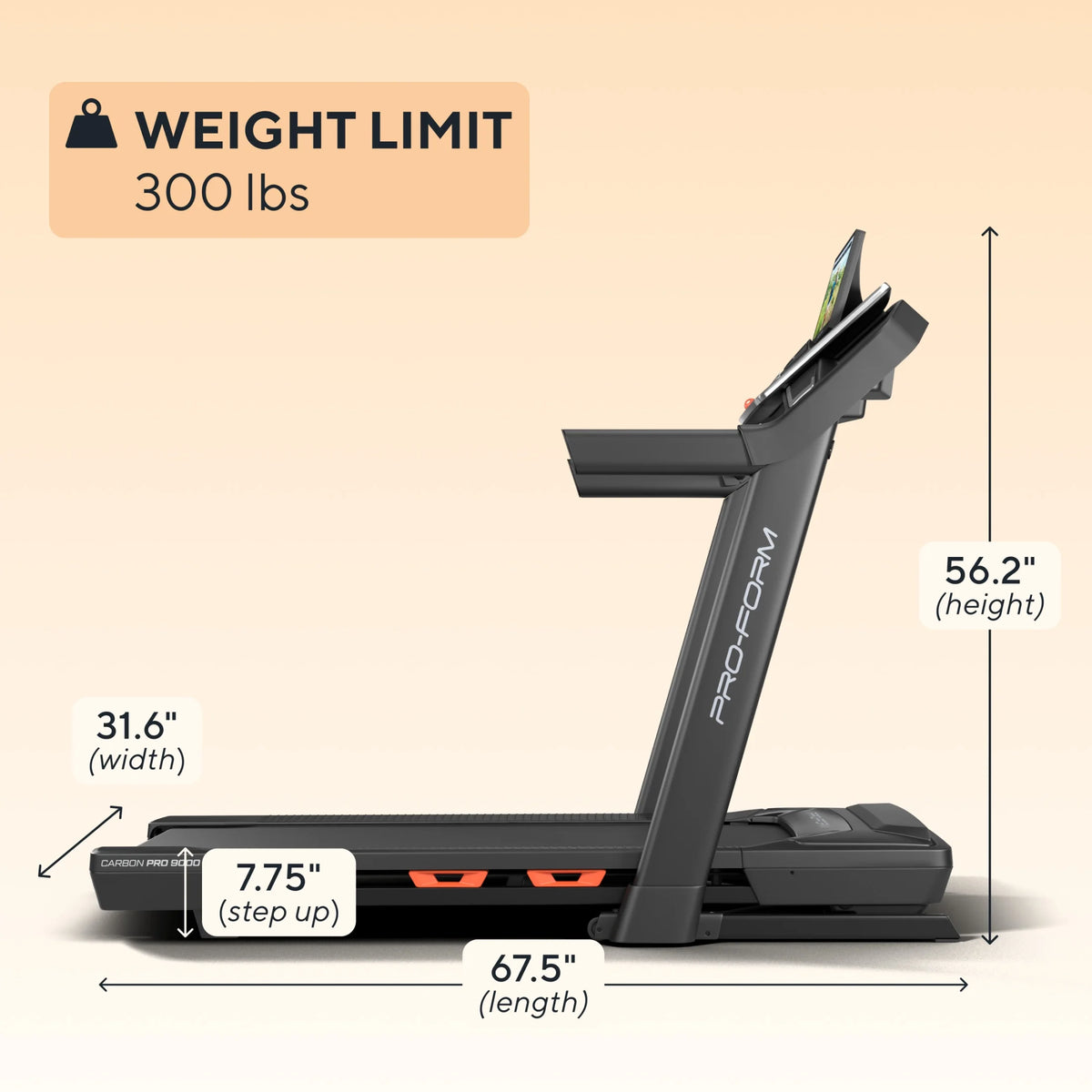 ProForm Carbon TLS Treadmill