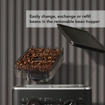 KitchenAid Semi Automatic Espresso Machine with Burr Grinder, KES6551